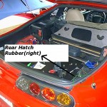 Rear hatch rattle
  fix